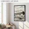 imageMCS Trendsetter 16x24 Poster Frame Black HighGloss Vertical ampamp Horizontal Wall Hanging Large Picture Frame for Photos Posters ampamp Art Prints 1Pack22 x 28 in