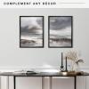 imageMCS Trendsetter 16x24 Poster Frame Black HighGloss Vertical ampamp Horizontal Wall Hanging Large Picture Frame for Photos Posters ampamp Art Prints 1Pack18 x 24 in