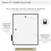 imageMCS Trendsetter 16x24 Poster Frame Black HighGloss Vertical ampamp Horizontal Wall Hanging Large Picture Frame for Photos Posters ampamp Art Prints 1PackTrendsetter  22x28 matted to 26x32
