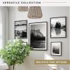 imageMCS Trendsetter 16x24 Poster Frame Black HighGloss Vertical ampamp Horizontal Wall Hanging Large Picture Frame for Photos Posters ampamp Art Prints 1PackEverline  27x40