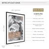 imageMCS Trendsetter 16x24 Poster Frame Black HighGloss Vertical ampamp Horizontal Wall Hanging Large Picture Frame for Photos Posters ampamp Art Prints 1PackEverline  20x28 matted to 24x32