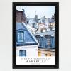 imageMCS Black Marseille Poster Frame 16x20 Inch 16 X 2020 x 30 in