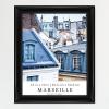 imageMCS Black Marseille Poster Frame 16x24 Inch 16 x 2416 X 20 in