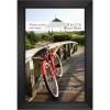 imageMCS Museum Poster Frame 18x24 Medium Oak Woodgrain Vertical ampamp Horizontal Wall Hanging Large Picture Frame for Photos Posters ampamp Art Prints 1PackOnyx Woodgrain