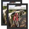 imageMCS Museum Poster Frame 18x24 Medium Oak Woodgrain Vertical ampamp Horizontal Wall Hanging Large Picture Frame for Photos Posters ampamp Art Prints 1PackOnyx Woodgran
