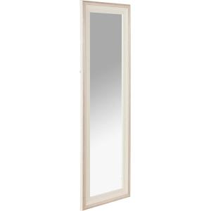 imageMCS 65730 12 by 48 Door Mirror 18 by 54Inch White with Silver Edge Finish