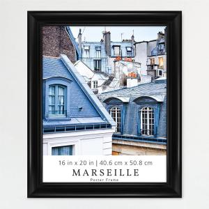imageMCS Black Marseille Poster Frame 16x20 Inch 16 X 2016 X 20 in