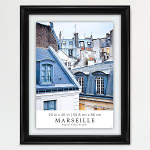 imageMCS Black Marseille Poster Frame 16x20 Inch 16 X 2020 x 26 in