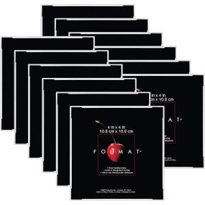 imageMCS Format Picture Frames Gallery Wall Frames White 4 x 4 12Pack