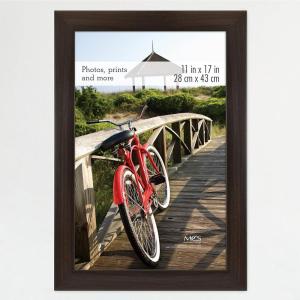 imageMCS Museum Poster Frame 18x24 Medium Oak Woodgrain Vertical ampamp Horizontal Wall Hanging Large Picture Frame for Photos Posters ampamp Art Prints 1PackEspresso Woodgrain