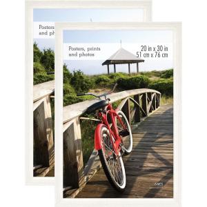 imageMCS Museum Poster Frame White 20 x 30 in 2 pk