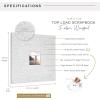 image12x12 Fabric Scrapbook Gray