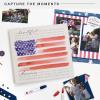 image12x12 Scrapbook American Flag