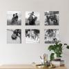 imageMCS 12x12 Inch Format 6Pack White Frames 12 x 12