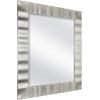 imageMCS 30x36 Large Wall Mirror Silver Wavy ampamp Beveled Mirror Vertical ampamp Horizontal Wall Hanging Mirror for Bathroom Bedroom ampamp LivingroomSilver