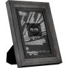 imageMCS 4x6 Inch Regency Wood Frame Black Washed Woodgrain 45961Regency Wood 4x6