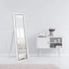 imageMCS 68883 Stockholm Cheval Mirror Silver 195x595 Inch Overall Size195x595 Inch Overall Size
