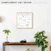 imageMCS Dry Erase Weekly Planner 11x24 Natural Framed Calander Whiteboard for Wall Plan Your Week with Family Weekly Planner for Dinners Sports Events ampamp MoreNatural