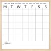 imageMCS Dry Erase Weekly Planner 11x24 Natural Framed Calander Whiteboard for Wall Plan Your Week with Family Weekly Planner for Dinners Sports Events ampamp MoreNatural