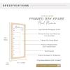 imageMCS Dry Erase Weekly Planner 11x24 Natural Framed Calander Whiteboard for Wall Plan Your Week with Family Weekly Planner for Dinners Sports Events ampamp MoreNatural