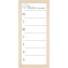 imageMCS Dry Erase Weekly Planner 11x24 Natural Framed Calander Whiteboard for Wall Plan Your Week with Family Weekly Planner for Dinners Sports Events ampamp MoreNatural