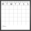 imageMCS Dry Erase Weekly Planner 11x24 Natural Framed Calander Whiteboard for Wall Plan Your Week with Family Weekly Planner for Dinners Sports Events ampamp MoreBlack