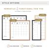 imageMCS Dry Erase Weekly Planner 11x24 Natural Framed Calander Whiteboard for Wall Plan Your Week with Family Weekly Planner for Dinners Sports Events ampamp MoreBlack