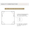 imageMCS Dry Erase Weekly Planner 11x24 Natural Framed Calander Whiteboard for Wall Plan Your Week with Family Weekly Planner for Dinners Sports Events ampamp MoreBlack