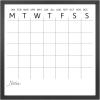 imageMCS Dry Erase Weekly Planner 11x24 Natural Framed Calander Whiteboard for Wall Plan Your Week with Family Weekly Planner for Dinners Sports Events ampamp MoreBlack