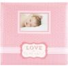 imageMCS Expandable 10Page Baby Scrapbook Album with Photo Opening Cover and 12 x 12 Inch Pages 135 x 125 Inch Love at First Sight