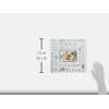 imageMCS Expandable 10Page Scrapbook Album with 12 x 12 Inch Pages 135 x 125 Inch Home Sweet Home