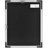 imageMCS Framatic Fineline Aluminum Frame Silver 11 x 14 in double matted to 8 x 10 in Single