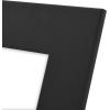 imageMCS Framatic Metro 16x20 Inch Matted for 11x14 Inch Photo Black Frames