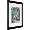 imageMCS Framatic Metro 16x20 Inch Matted for 11x14 Inch Photo Black Frames