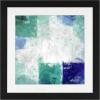 imageMCS Framatic Modern 12x12 Inch Frame with Mat for 10x10 Inch Photo Black 302196Black