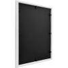 imageMCS Framatic Modern 12x12 Inch Frame with Mat for 10x10 Inch Photo Black 302196White