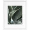 imageMCS Framatic Modern 12x12 Inch Frame with Mat for 10x10 Inch Photo Black 302196White