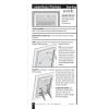 imageMCS Framatic Modern 12x12 Inch Frame with Mat for 10x10 Inch Photo Black 302196White