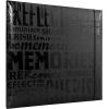 imageMCS MBI 135x125 Inch Embossed Gloss Expressions Scrapbook Album with 12x12 Inch Pages Black Embossed quotMemoriesquot 848121