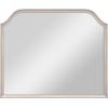 imageMCS Master ampamp Co 24x36 Mirror with Black Woodgrain Solid Wood Frame Arched Wall Hanging Large Mirror for Bathroom Bedroom ampamp LivingroomGray Wood Grain