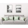imageMCS Studio Gallery 16x24 Poster Frame Gray Woodgrain Vertical ampamp Horizontal Wall Hanging Large Picture Frame for Photos Posters ampamp Art Prints 2Pack