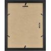 imageMCS Studio Gallery Frame Black Woodgrain 11 x 14 in