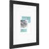 imageMCS Studio Gallery Frame Black Woodgrain 11 x 14 in