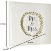 imageMCS The Story of Us Photo Album Holds 200 4x6 Photos with Memo Space Tan Linen Cover Clear SideLoading Pockets  Scrapbook Style Keepsake for Weddings Anniversaries ampamp More  A Thoughtful GiftMrs