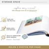 imageMCS The Story of Us Photo Album Holds 200 4x6 Photos with Memo Space Tan Linen Cover Clear SideLoading Pockets  Scrapbook Style Keepsake for Weddings Anniversaries ampamp More  A Thoughtful GiftAre The Days
