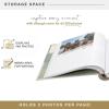 imageMCS The Story of Us Photo Album Holds 200 4x6 Photos with Memo Space Tan Linen Cover Clear SideLoading Pockets  Scrapbook Style Keepsake for Weddings Anniversaries ampamp More  A Thoughtful GiftOur Adventure