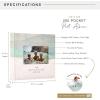 imageMCS The Story of Us Photo Album Holds 200 4x6 Photos with Memo Space Tan Linen Cover Clear SideLoading Pockets  Scrapbook Style Keepsake for Weddings Anniversaries ampamp More  A Thoughtful GiftOur Adventure