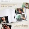 imageMCS The Story of Us Photo Album Holds 200 4x6 Photos with Memo Space Tan Linen Cover Clear SideLoading Pockets  Scrapbook Style Keepsake for Weddings Anniversaries ampamp More  A Thoughtful GiftAre The Days
