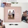 imageMCS The Story of Us Photo Album Holds 200 4x6 Photos with Memo Space Tan Linen Cover Clear SideLoading Pockets  Scrapbook Style Keepsake for Weddings Anniversaries ampamp More  A Thoughtful GiftLove Story