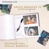 imageMCS The Story of Us Photo Album Holds 200 4x6 Photos with Memo Space Tan Linen Cover Clear SideLoading Pockets  Scrapbook Style Keepsake for Weddings Anniversaries ampamp More  A Thoughtful GiftLove Is A Four Legged Word